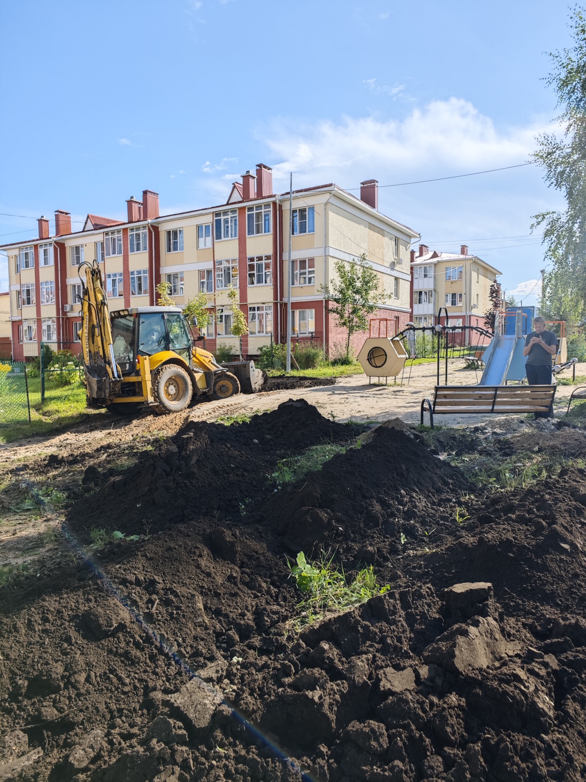 Планировка участка